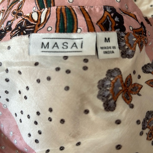 MASAI DOTTED FLORAL DESIGN BLOUSE - Picture 3 of 7